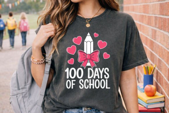 Reviewing 100 Days School SVG Graphics for T-Shirt Designs