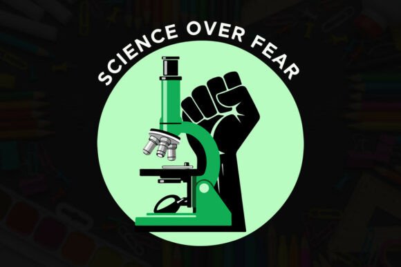 Reviewing Science over Fear Typography for Embroidery
