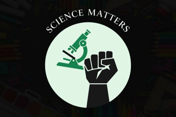 Science Matters Fist Typography Graphics & T-Shirt Designs