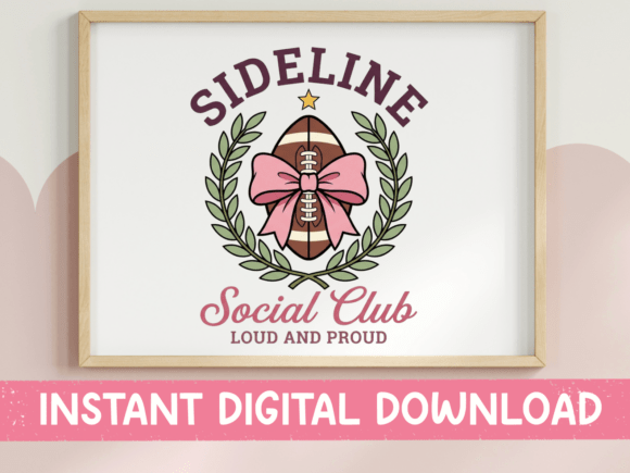 Sideline Social Club Graphics for T-Shirt Designs
